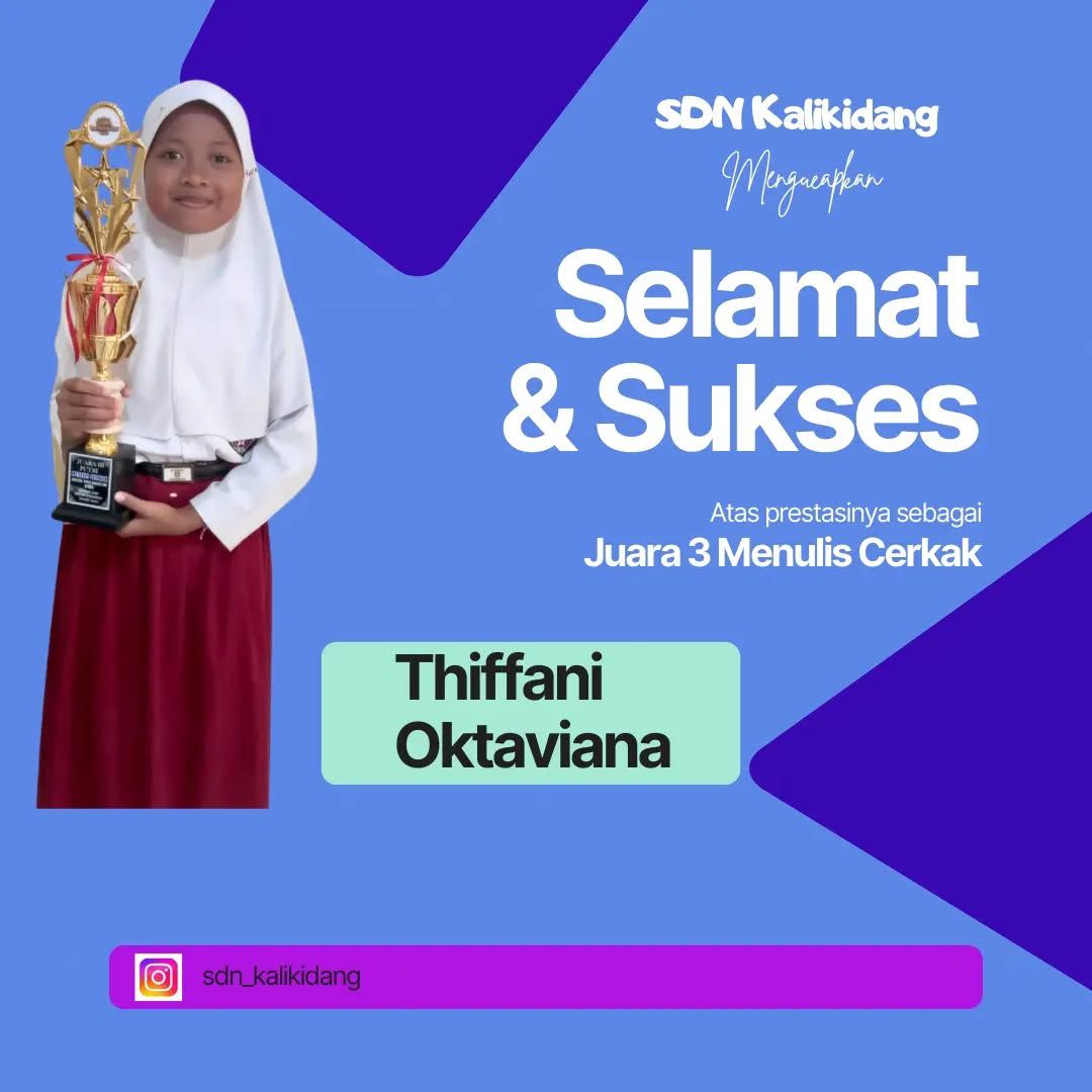 Juara 3 Menulis Cerkak